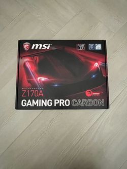MSI Z170A GAMING PRO CARBON Intel Motherboard