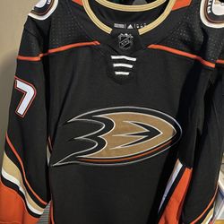 Men's Anaheim Ducks adidas Black Home Authentic Jersey