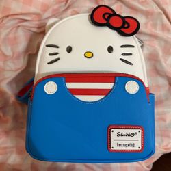 Hello Kitty Loungefly universal Studios Backpack And Wallet Bundle 