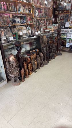 African Wood Statues
