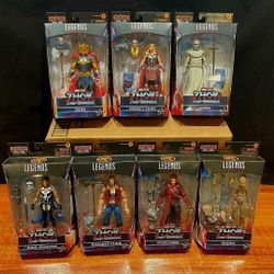 Marvel Legends 6" Thor 4 Love and Thunder BAF Korg 7pc Complete Set