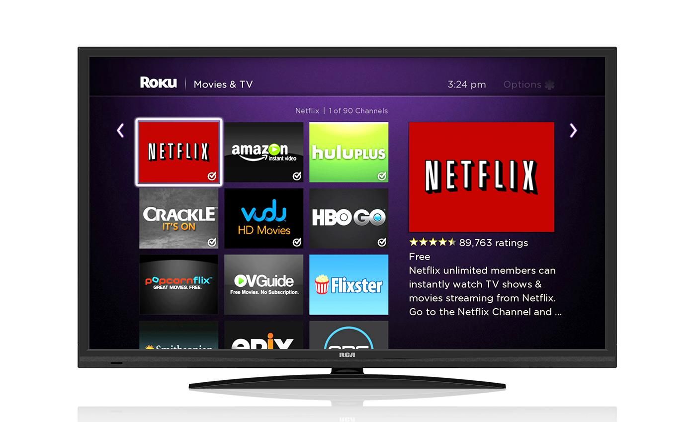 RCA SMART LED ROKU HDTV 46" 1080p 120Hz