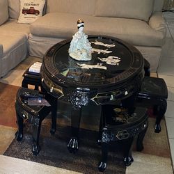 China Table Set And Frame 