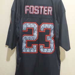 Arian Foster #23 Houston Texans Embroidered Reebok Jersey Men's Size 2XL.


