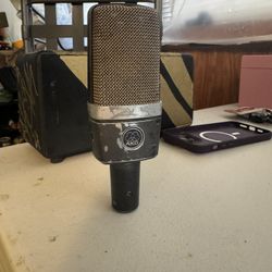 AKG C214 large-diaphragm condenser microphone