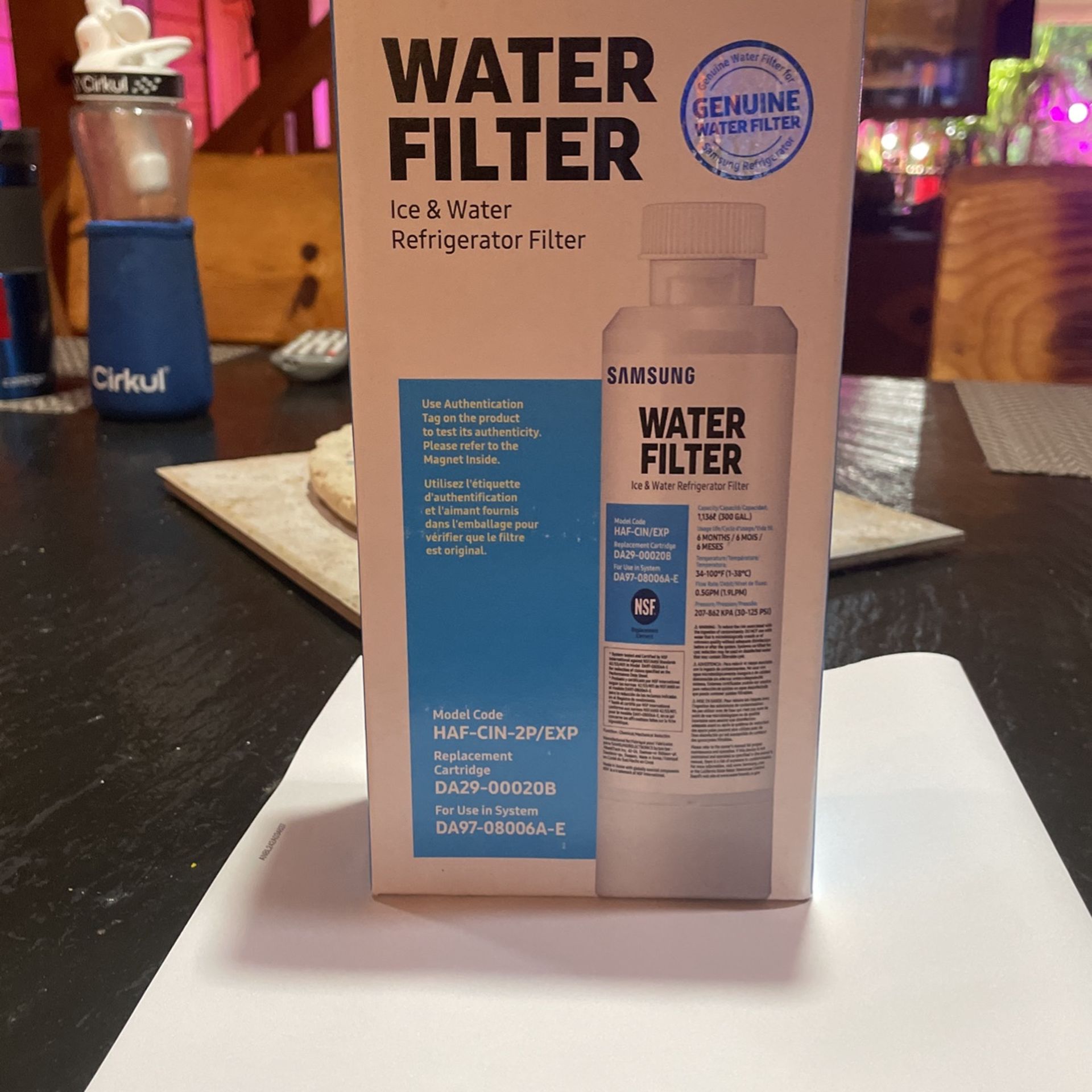 Water Filter For Samsung Refrigerator 
