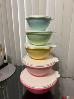 Tazónes Tupperware