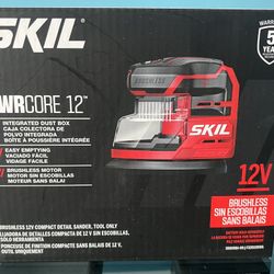 NEW SKIL PWR CORE 12 Brushless 12V Compact Detail Sander - Tool Only