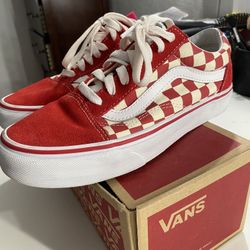 Red And White Checkered Vans