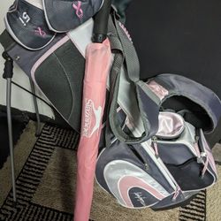 Woman's Lady Hagen Inspire Breast Cancer Golf Bag