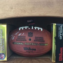 Malcolm Butler Autographed NFL Football