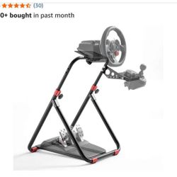 assembled sim racing stand wheel/shifter not included