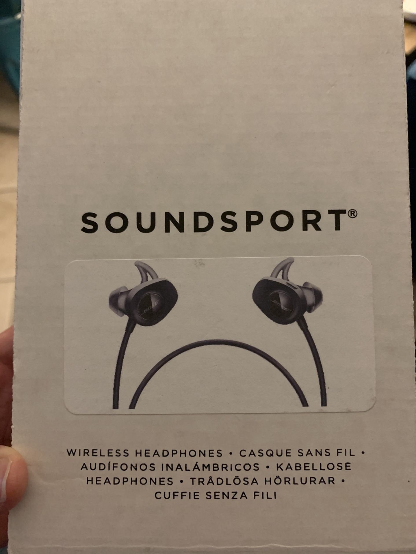 BOSE soundsport wireless headphones