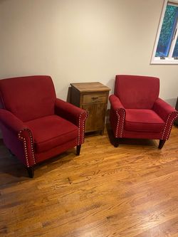 Red Comfortable Chairs