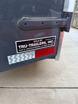 Custom made inclosed trailer