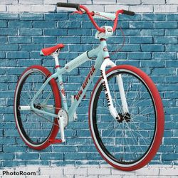 Se Bike Big Ripper 29in Bmx Vans Off The Wall Plume Blue