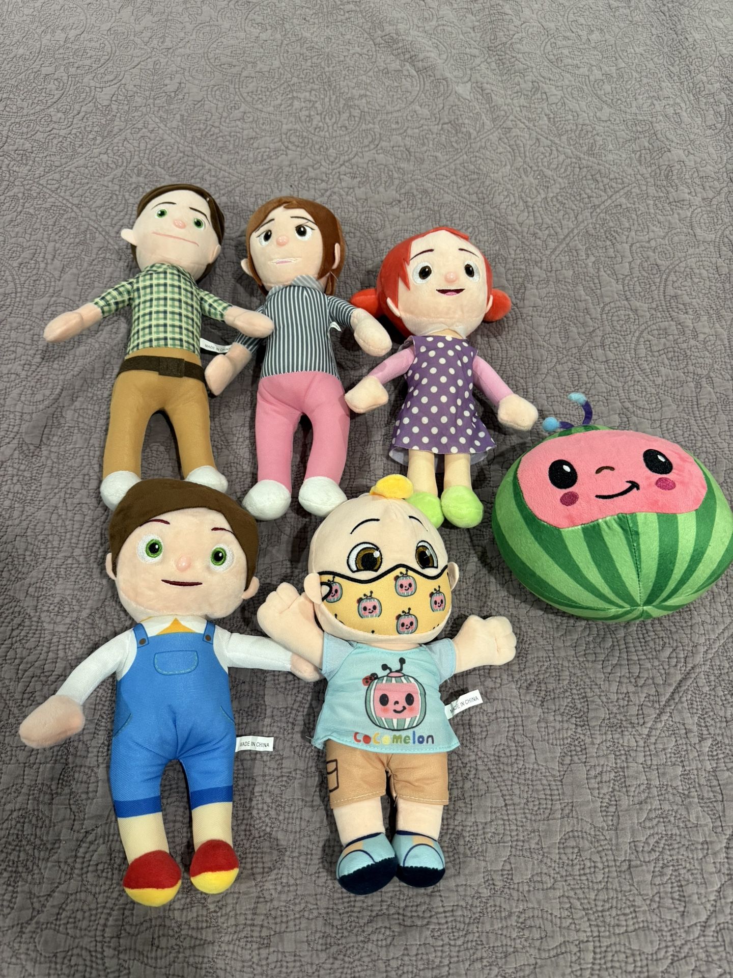 Cocomelon Family Bundle Plush Toys