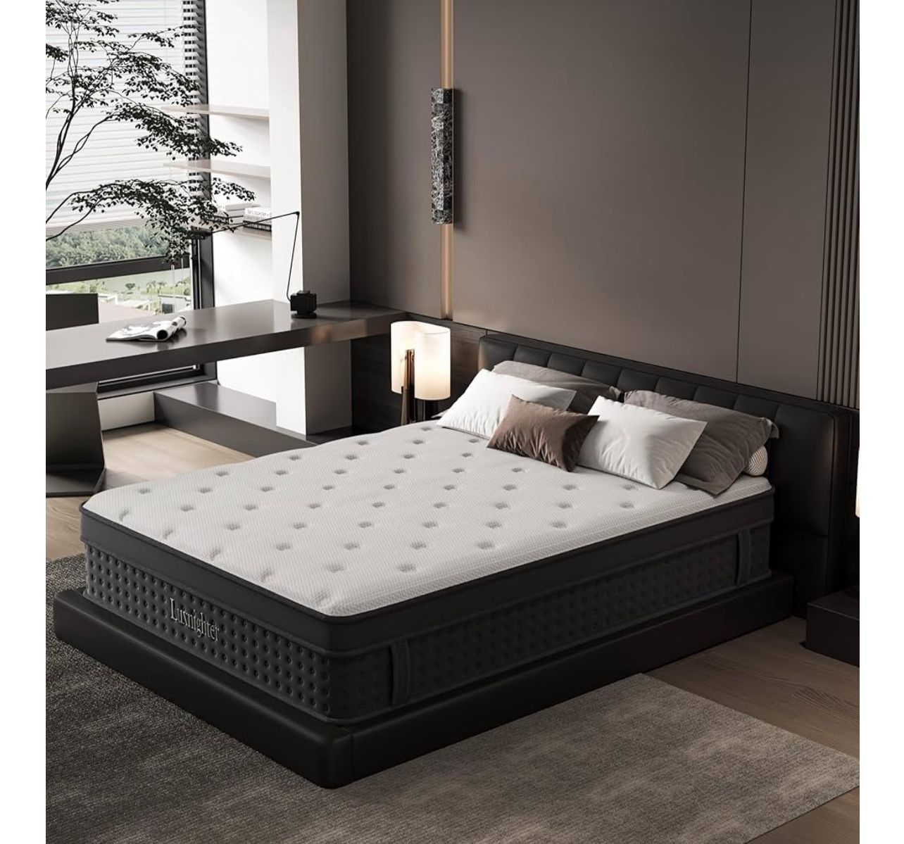 Brand New In The Box- win Size Mattress, 12 Inch Twin Mattress in a Box, Cooling Matress with Memory Foam & Individual Pocket Springs for Pressure Rel