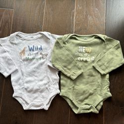 4 Baby Bodysuits 