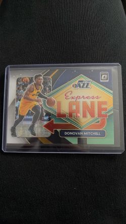 Donruss optic Donovan Mitchell express lane No.14 NBA card