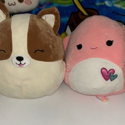 4 Squishmallows