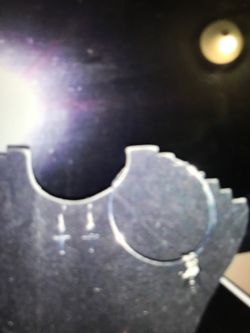 Earrings and bracelet