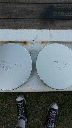 Mustang center caps