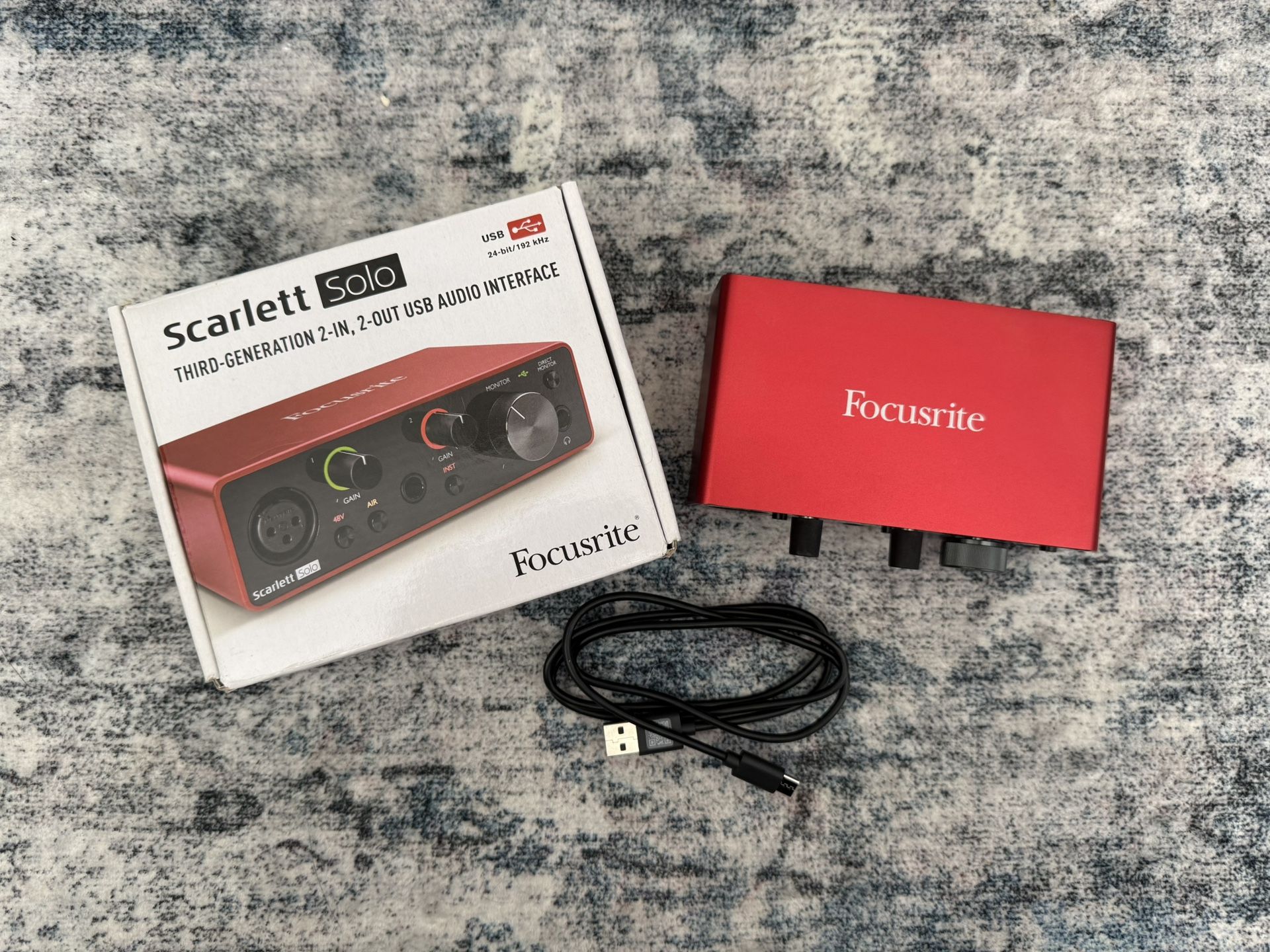 Focusrite Scarlett Solo 3rd Generation 