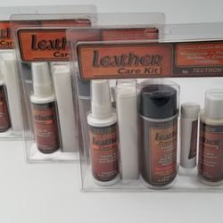 3 Leather Care Kits By Tectron