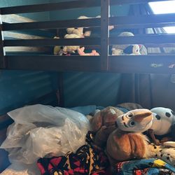 Twin Over Full Wood Bunk Bed