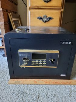 Toleblid Digital Security Safe with Keys
