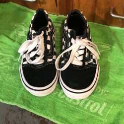 Kids Vans Off The Wall Checker Board Shoes Size 11, Never Worn $10