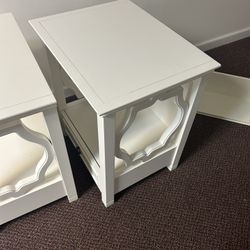 Matching White Night Stands .. 