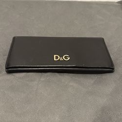 Dolce gabana Black Long Wallet Women