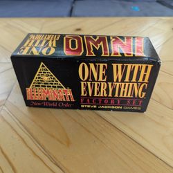 Illuminati New World Order: One with Everything Factory Set 1995 Card Game