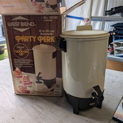Vintage West Bend Automatic Coffee Percolator