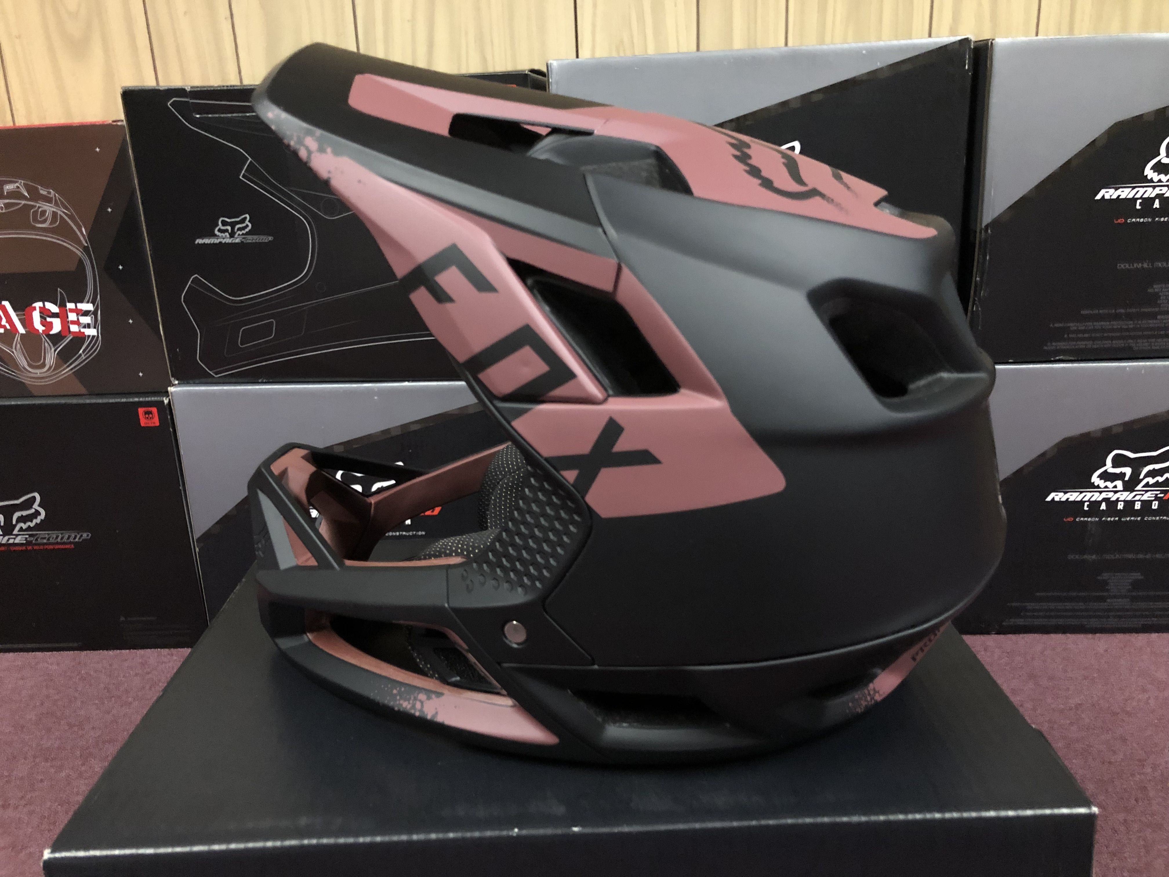 2018 Fox Racing Womens Proframe Mink Helmet SMALL