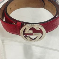 Women Belt Gucci. Leather 