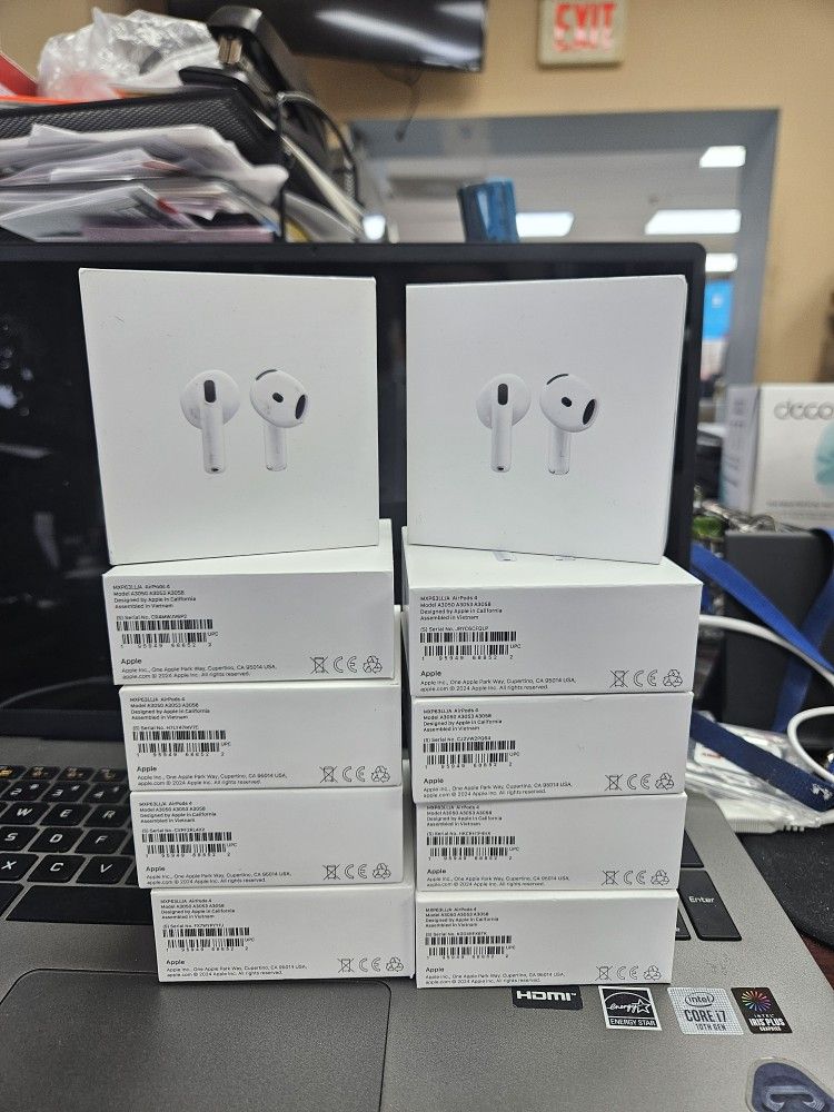 Apple AIRPOD 4 BRAND NEW SEALED 100% AUTHENTIC