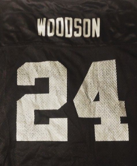 Vintage Charles Woodson Raiders Jersey