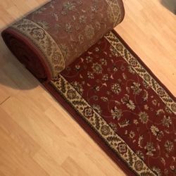 Runner About 23 Ft  Oriental runner (23x 2) W