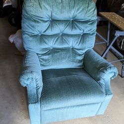 Lazy Boy Recliner - Mint Green