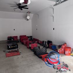 An Assortment Of Milwaukee, Plumbing and Mechanical Tools