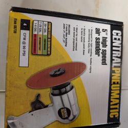 5" High Speed Air Sander