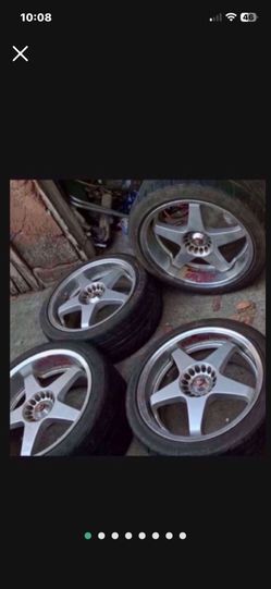 $1,200 Real Japanese JDM Sparco Wheels 5 X 114 From NSX Acura Fits Most Rear Wheel Drive 