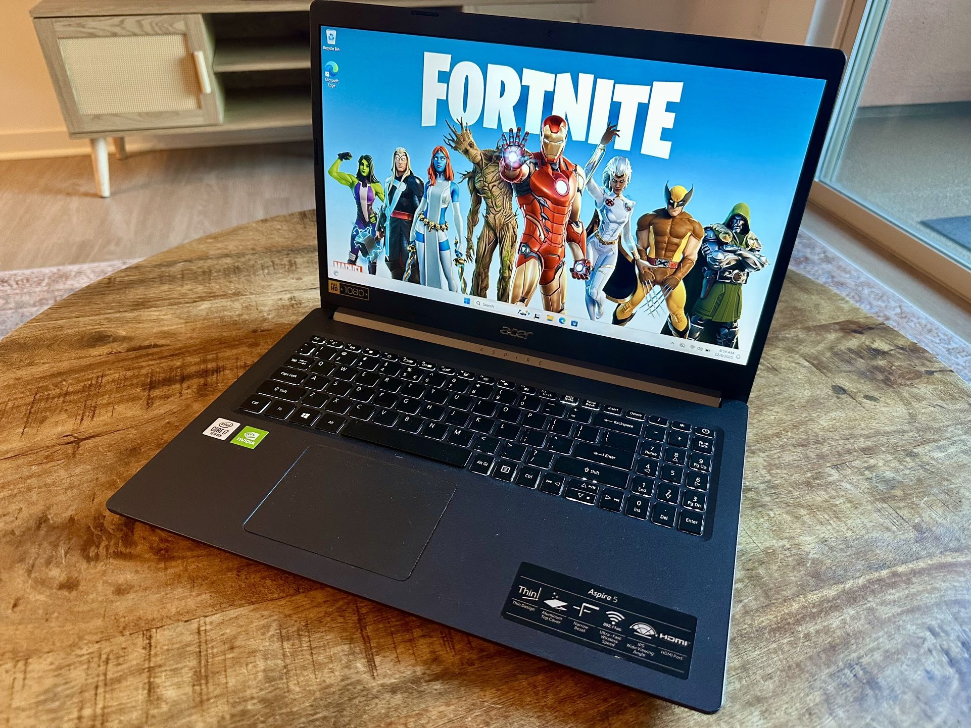 15” Acer Aspire Gaming Laptop (i7,16GB, 512GB SSD)