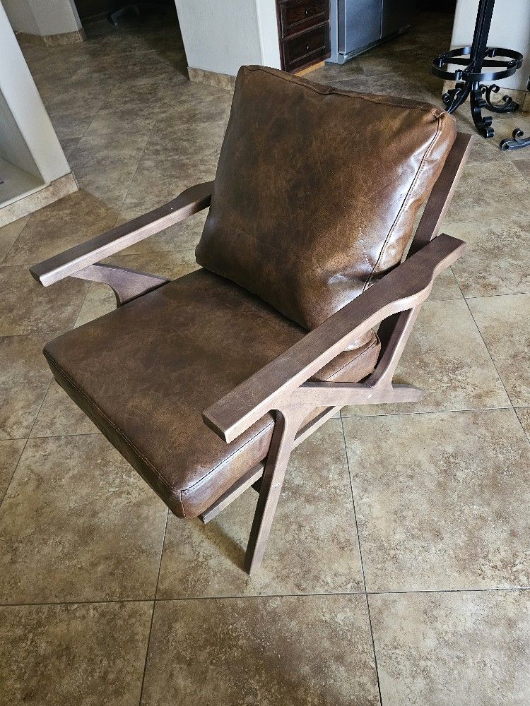 Brand New Faux Leather Chair