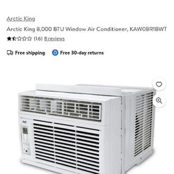 Artic King 8,000 BTU Window Air Conditioner 