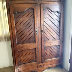 Wooden Armoire 