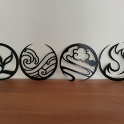 Four Elements Hanging Wall Decor